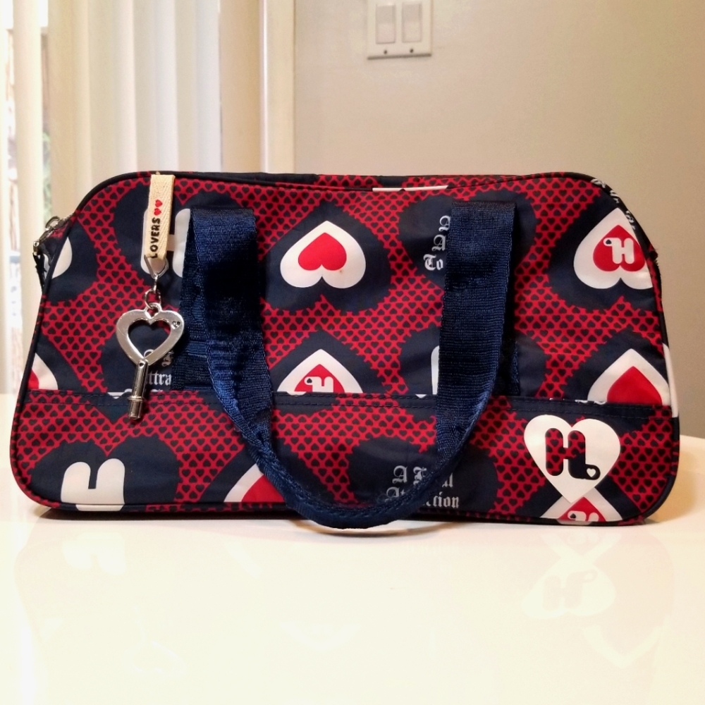 Harajuku Lovers Heart Eyes Hobo Purse Bag